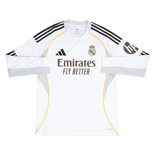 Real Madrid CF Long Sleeve Home Kit 25/26