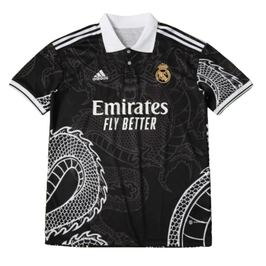 REAL MADRID 'DRAGON' SPECIAL EDITION (BLACK) SHIRT 2023/24