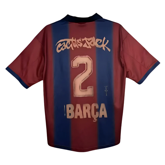 RETRO BARCELONA 'CACTUS JACK' SPECIAL EDITION 'SKELETON' SHIRT 2000/01